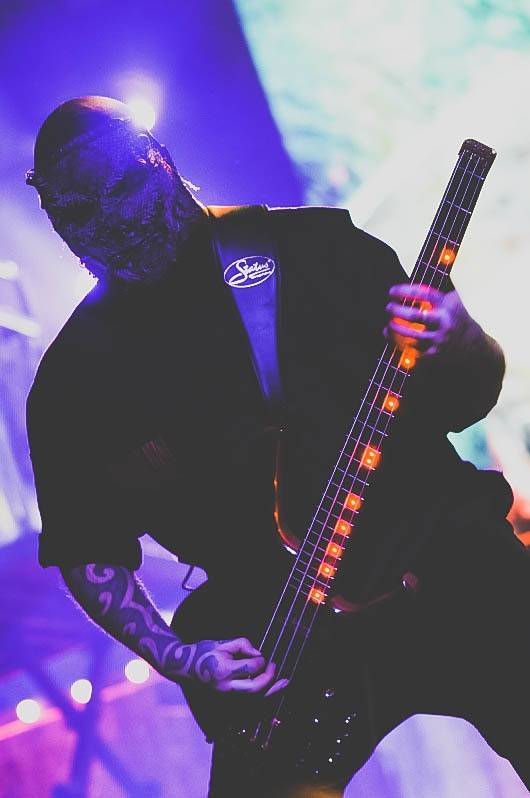 Děsivé masky a metalová řežba v Praze: Slipknot druhým objektivem