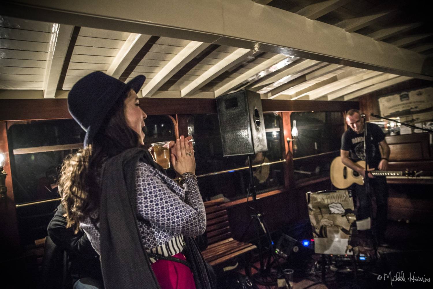 Circus Ponorka vzal svoje mašinky na loď 