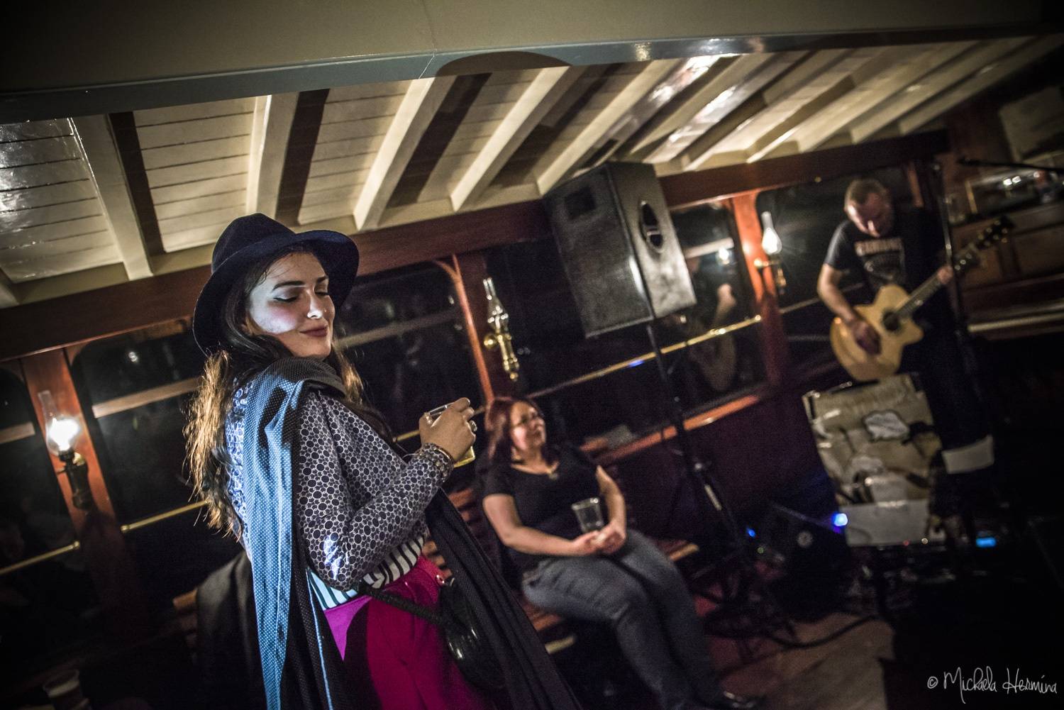 Circus Ponorka vzal svoje mašinky na loď 