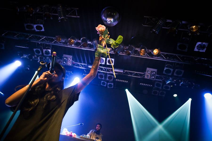 Angel Haze v Lucerna Music Baru potvrdila svoji pověst divošky