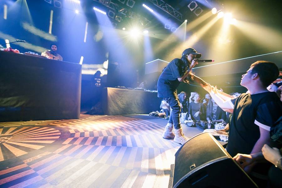 Angel Haze v Lucerna Music Baru potvrdila svoji pověst divošky