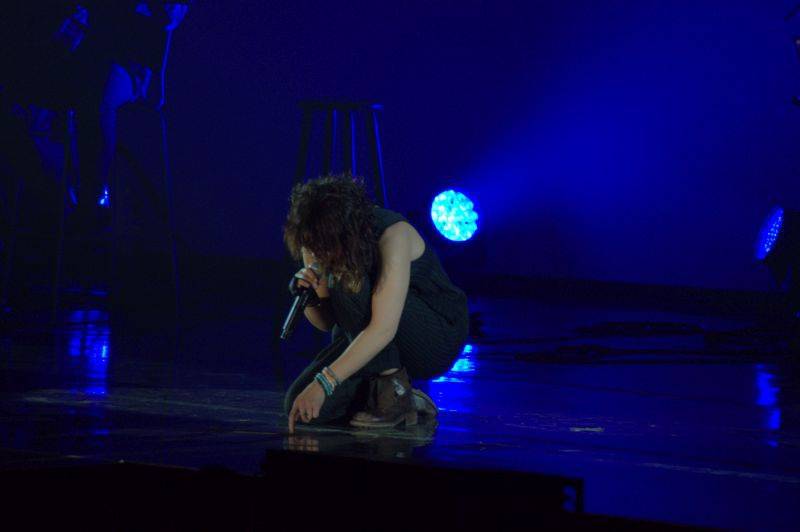 Francouzský temperament Zaz rozehřál i ledovou plochu v Brně