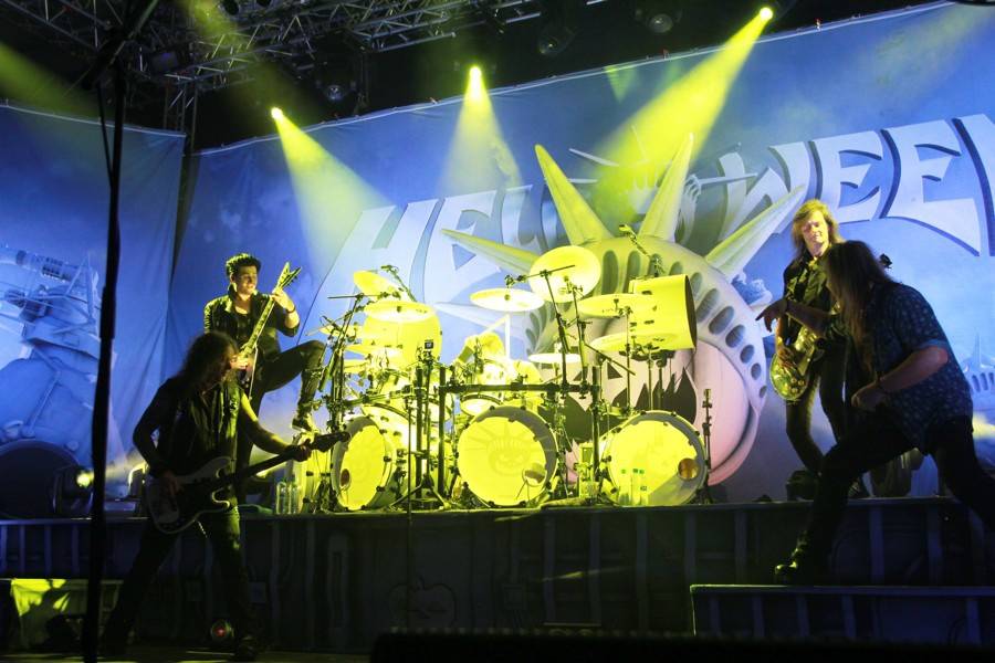 Zlín byl na den centrem metalu: Z Německa dorazili Helloween