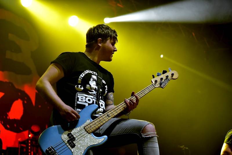 Simple Plan v Praze: Pop-punkový nářez z Kanady ještě jednou na fotkách