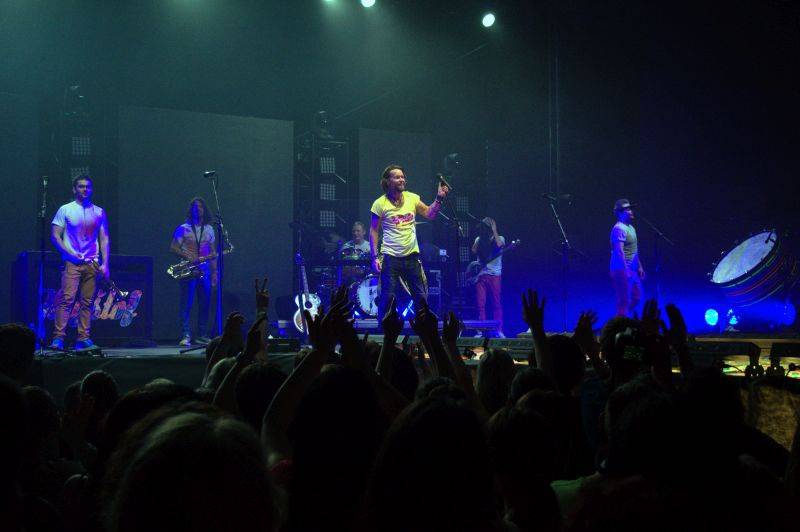 Kryštof v Olomouci roztepali Srdcebeat i navodili letní atmosféru