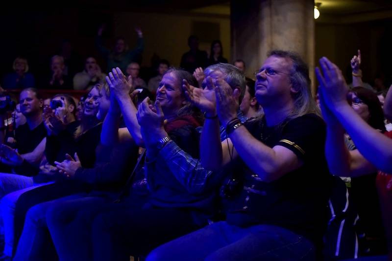 Lucerna viděla rockové legendy. Jásali fanoušci Nazareth, Uriah Heep i Rainbow