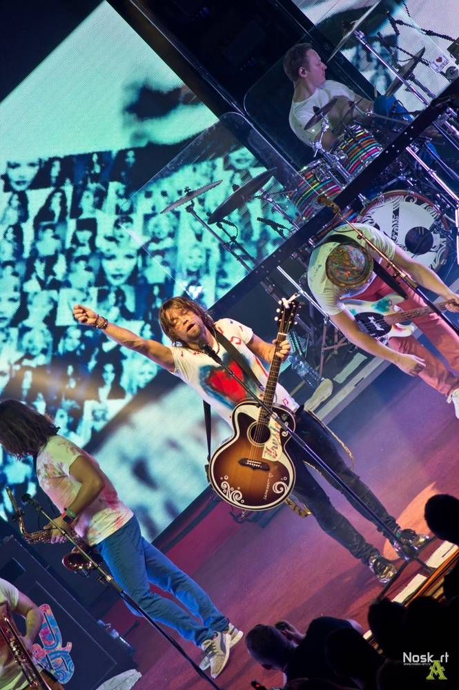 Kryštof: Poslední koncert turné Srdcebeat ve znamení Richarda Krajča na nafukovací želvičce