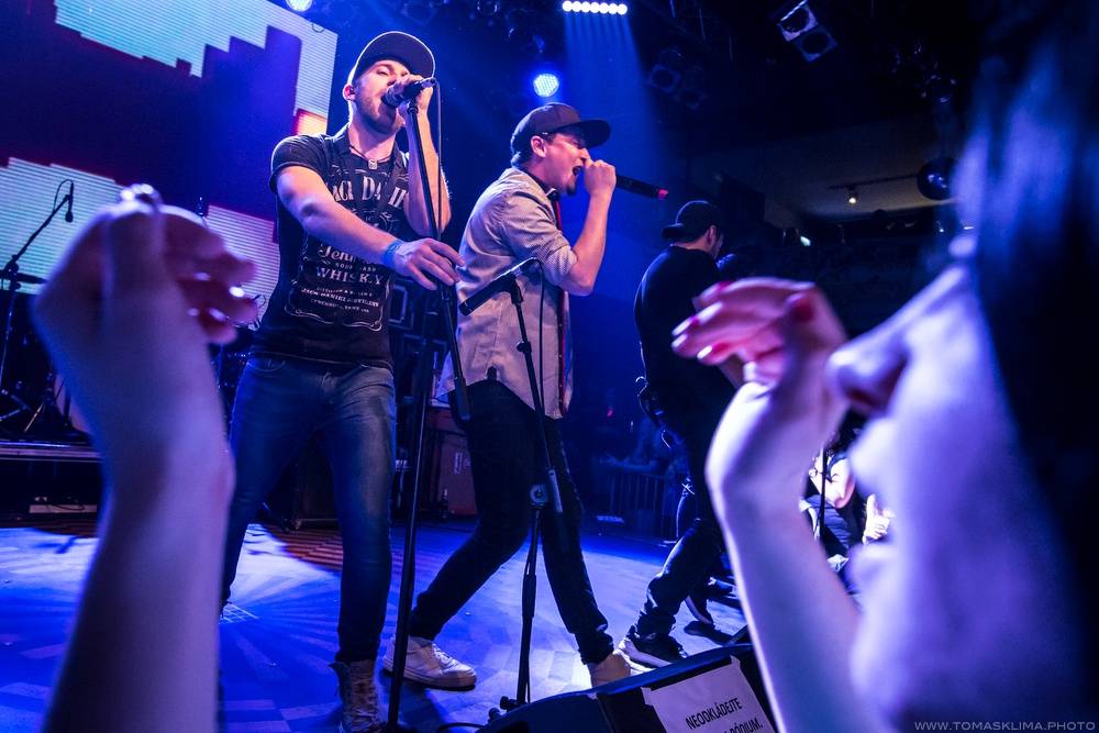 Společné turné vyprodalo Lucerna Music Bar: hráli UDG, Xindl X a Voxel