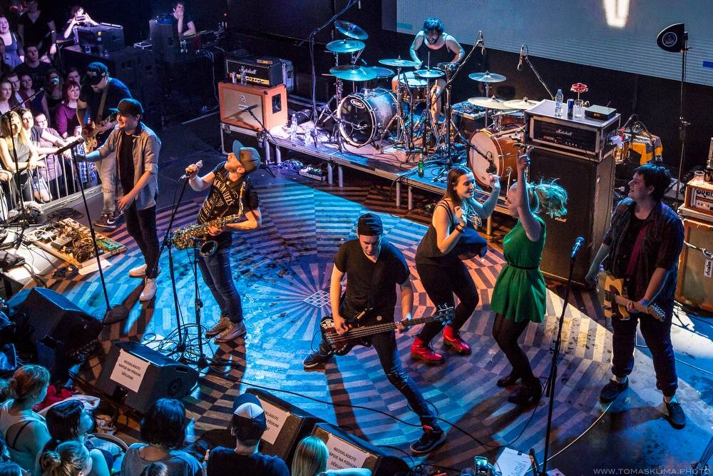 Společné turné vyprodalo Lucerna Music Bar: hráli UDG, Xindl X a Voxel