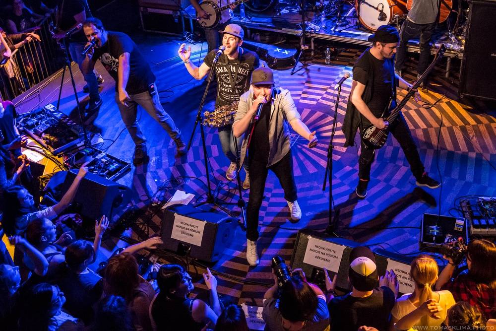 Společné turné vyprodalo Lucerna Music Bar: hráli UDG, Xindl X a Voxel