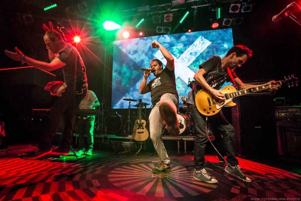 Společné turné vyprodalo Lucerna Music Bar: hráli UDG, Xindl X a Voxel