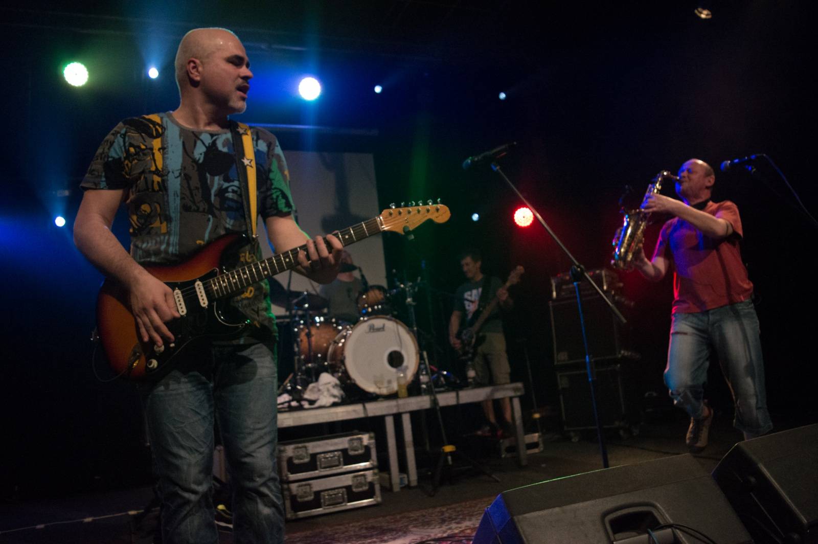 Energická Mňága a Žďorp stále baví, v Ostravě hrála i na přání