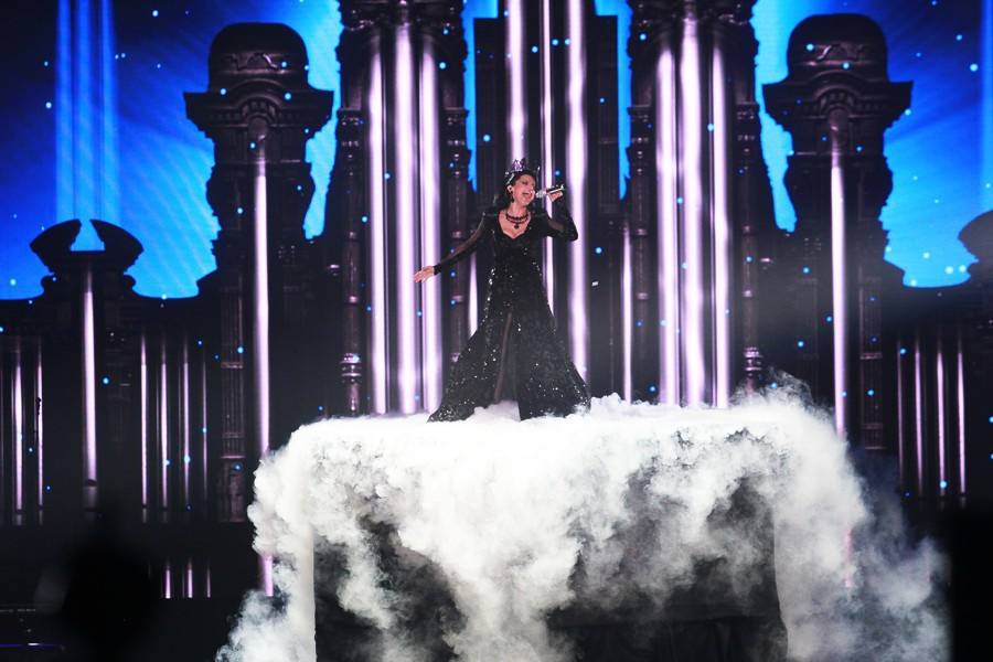 Lucie Bílá jako česká Madonna: v Bratislavě postavila obří scénu