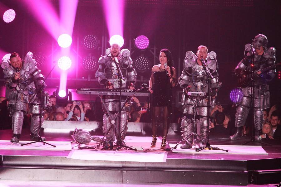 Lucie Bílá jako česká Madonna: v Bratislavě postavila obří scénu