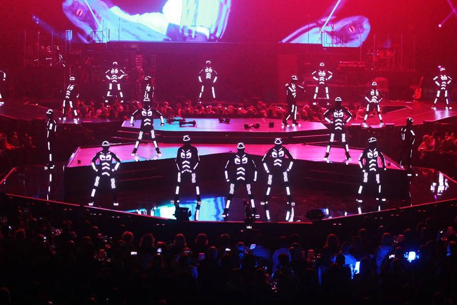 Lucie Bílá jako česká Madonna: v Bratislavě postavila obří scénu