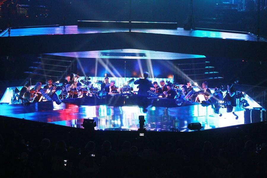 Lucie Bílá jako česká Madonna: v Bratislavě postavila obří scénu