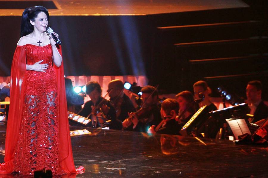 Lucie Bílá jako česká Madonna: v Bratislavě postavila obří scénu
