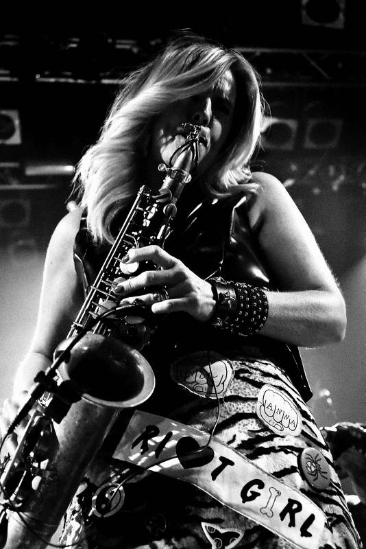 Candy Dulfer v Praze: svěží saxofonová jízda i vzpomínky na Prince