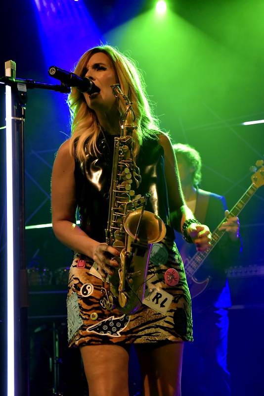 Candy Dulfer v Praze: svěží saxofonová jízda i vzpomínky na Prince