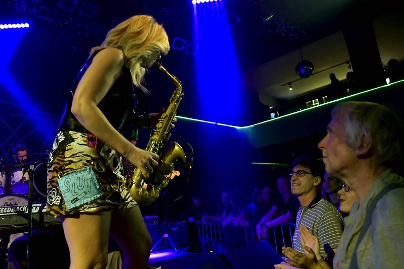 Candy Dulfer v Praze: svěží saxofonová jízda i vzpomínky na Prince