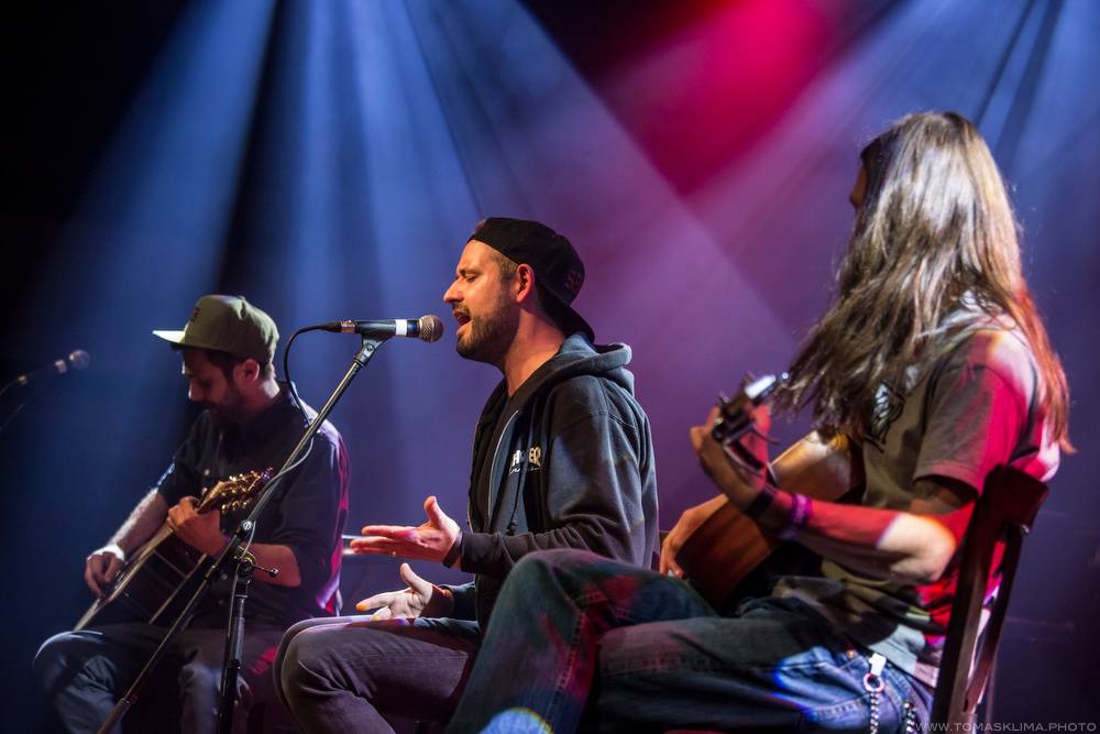 Křest Prague Conspiracy: V Lucerna Music Baru se předvedli i Imodium, Lukemo a Fast Food Orchestra