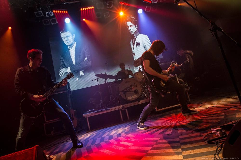 Křest Prague Conspiracy: V Lucerna Music Baru se předvedli i Imodium, Lukemo a Fast Food Orchestra