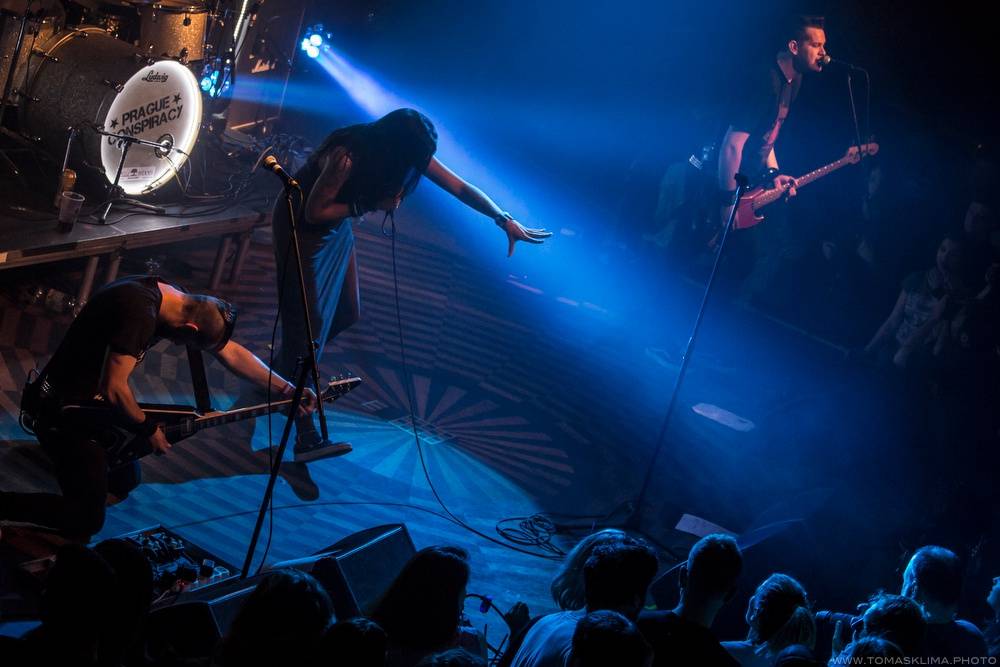 Křest Prague Conspiracy: V Lucerna Music Baru se předvedli i Imodium, Lukemo a Fast Food Orchestra