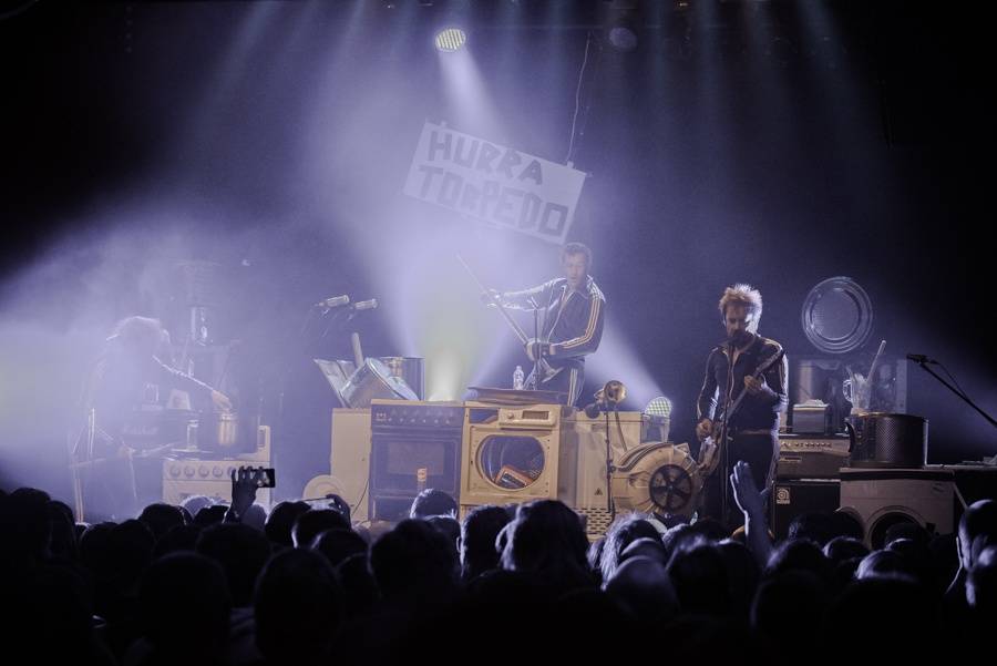 Hurra Torpedo v Praze: V Akropoli zářily pračky, sporáky i mrazáky