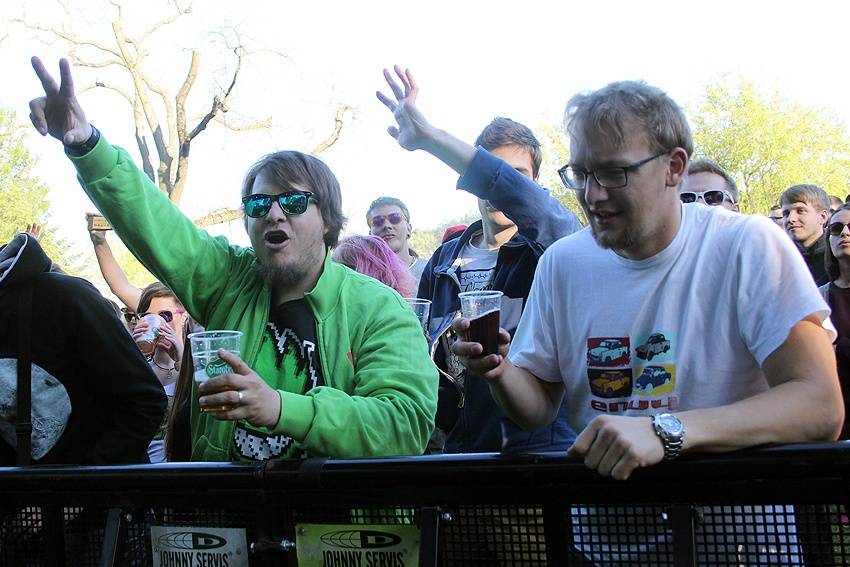 Čarodějáles v Brně: Z Německa přijeli Guano Apes, bodovali i Monkey Business, Pipes And Pints a další