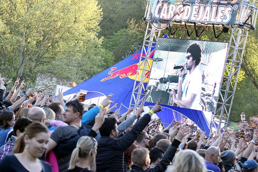 Čarodějáles v Brně: Z Německa přijeli Guano Apes, bodovali i Monkey Business, Pipes And Pints a další