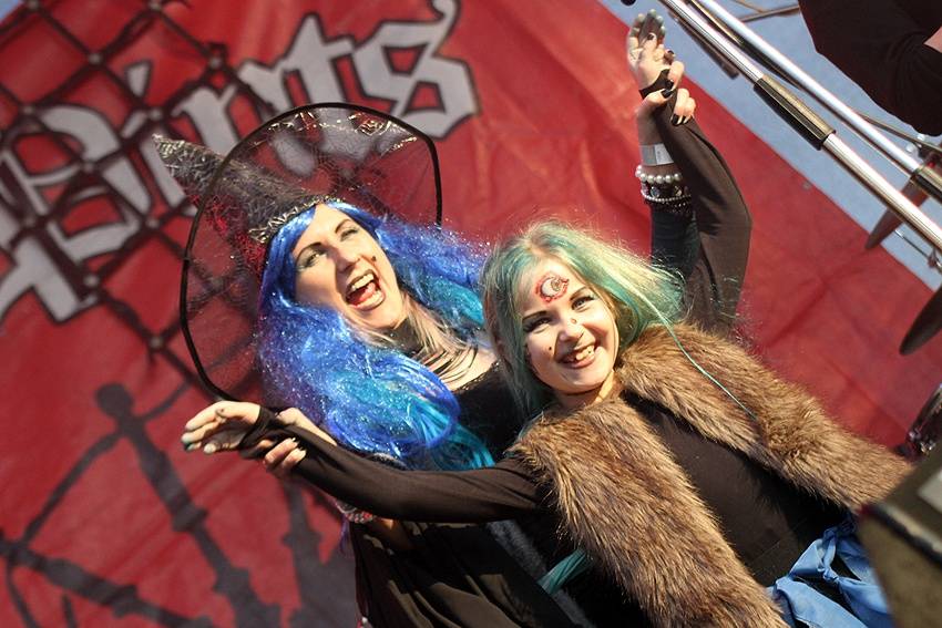 Čarodějáles v Brně: Z Německa přijeli Guano Apes, bodovali i Monkey Business, Pipes And Pints a další