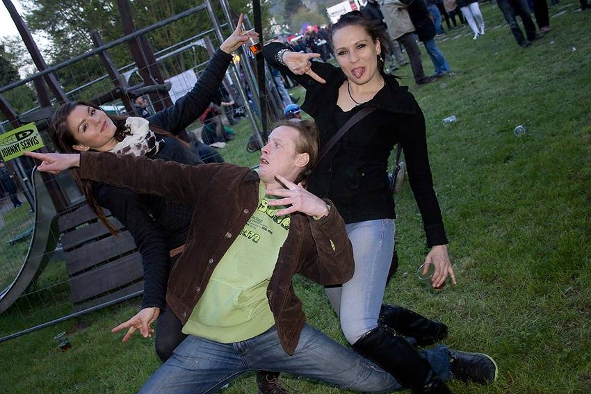 Čarodějáles v Brně: Z Německa přijeli Guano Apes, bodovali i Monkey Business, Pipes And Pints a další