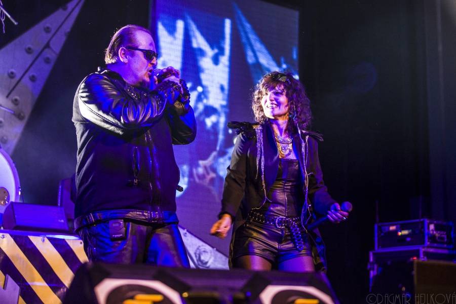 Rebelie rebelů dorazila do Písku: Citron a Tanja spustili metalovou smršť