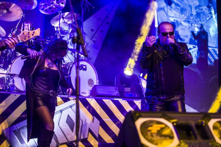 Rebelie rebelů dorazila do Písku: Citron a Tanja spustili metalovou smršť