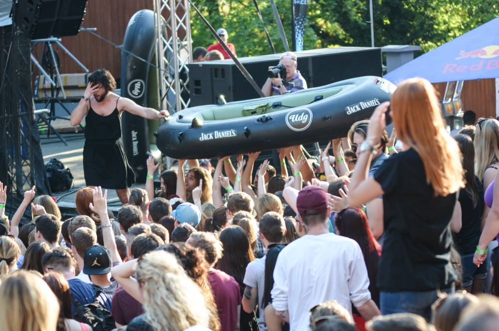 Ústecký Majáles: UDG křtili desku, povedlo se počasí i program