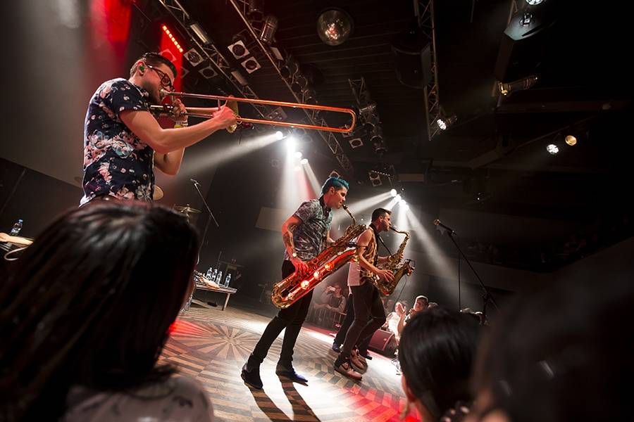 Lucky Chops, instrumentálka z New Yorku, zavítala do Prahy 