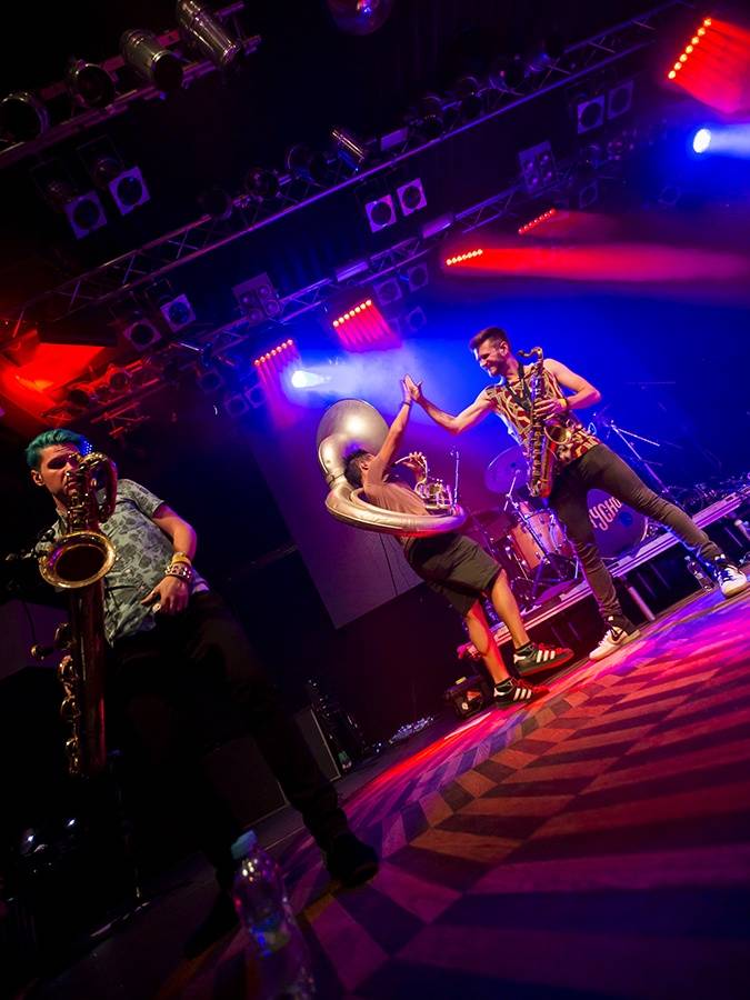 Lucky Chops, instrumentálka z New Yorku, zavítala do Prahy 