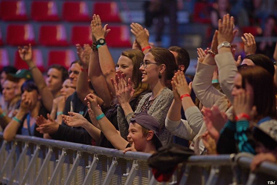 Když se hokej spojí s hudbou: v Českých Budějovicích hráli Kryštof, Michal Hrůza nebo Wohnout