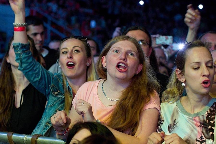 Když se hokej spojí s hudbou: v Českých Budějovicích hráli Kryštof, Michal Hrůza nebo Wohnout