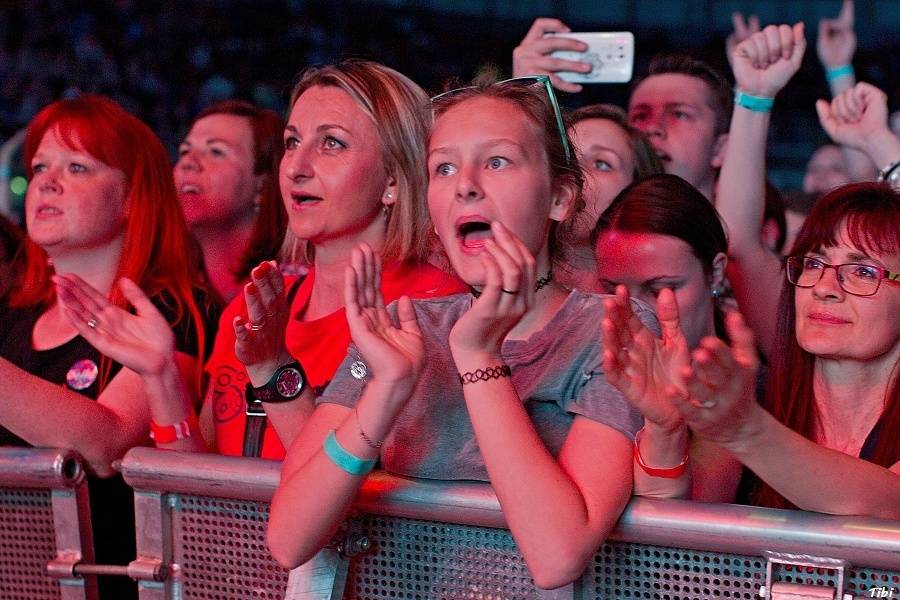 Když se hokej spojí s hudbou: v Českých Budějovicích hráli Kryštof, Michal Hrůza nebo Wohnout