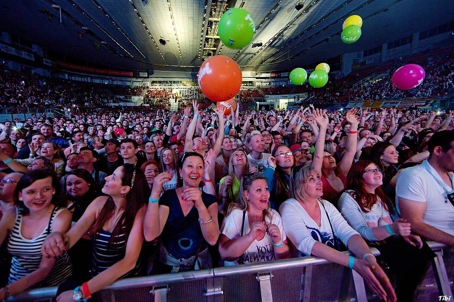 Když se hokej spojí s hudbou: v Českých Budějovicích hráli Kryštof, Michal Hrůza nebo Wohnout