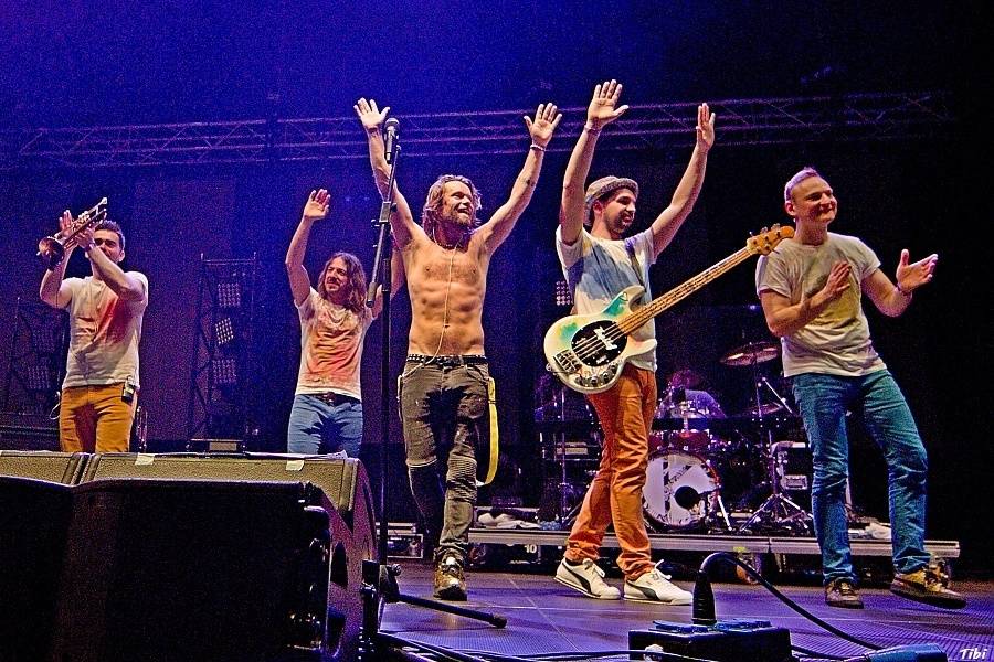 Když se hokej spojí s hudbou: v Českých Budějovicích hráli Kryštof, Michal Hrůza nebo Wohnout