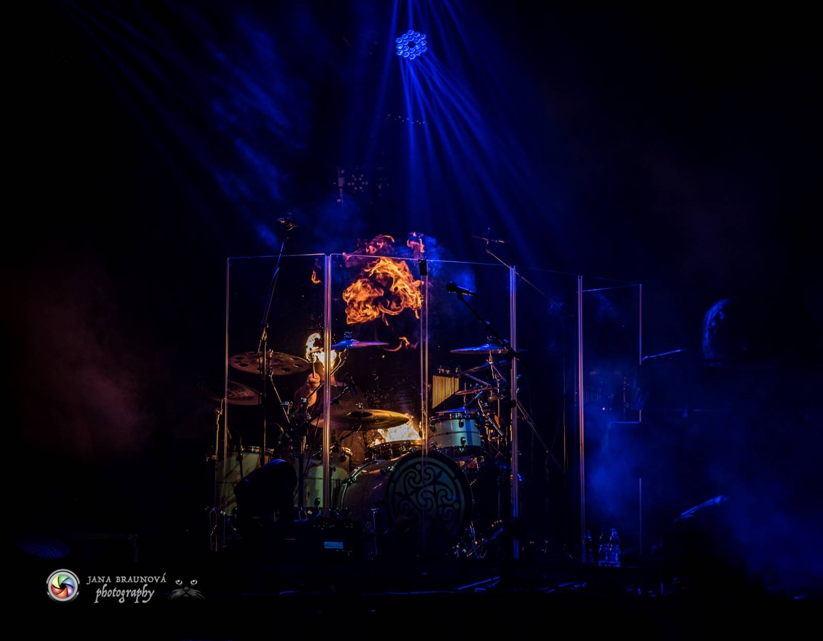 Gregorian ohromili svými chorály a světelnou show Prahu