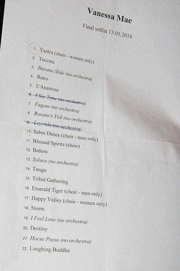 Vanessa Mae v brněnské aréně pořádně zatopila