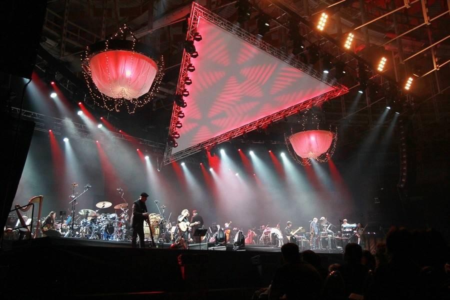 Vanessa Mae v brněnské aréně pořádně zatopila