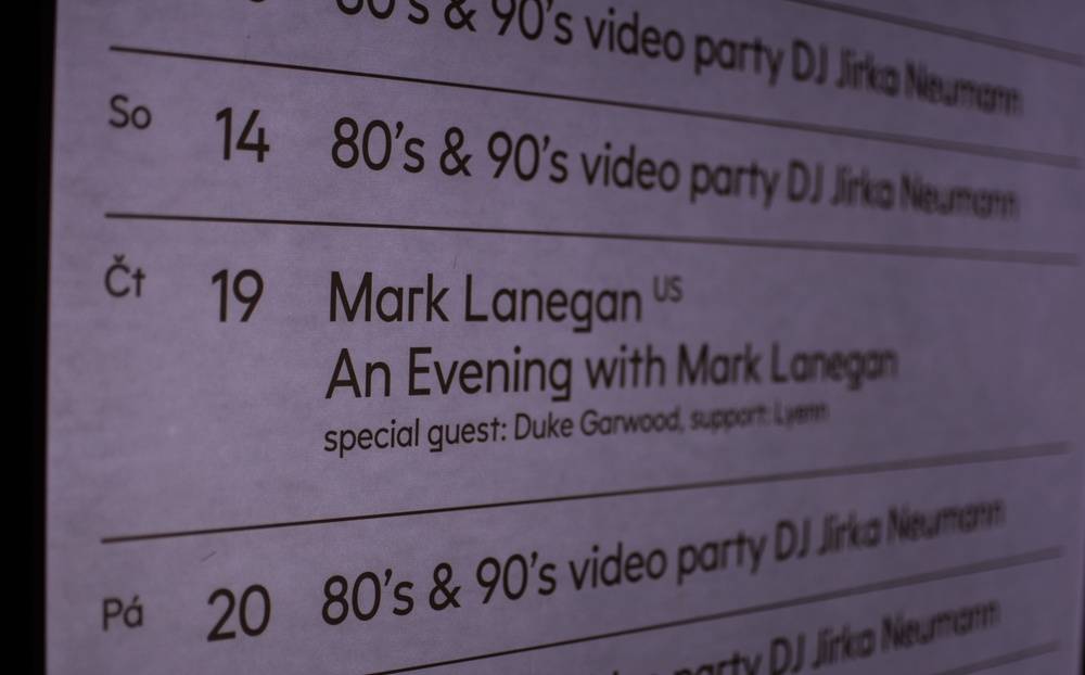 Mark Lanegan přinutil Pražany sednout si na zadek