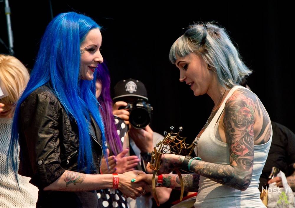 Tattoo Convention v Praze: Krásné ženy a mistři tetování
