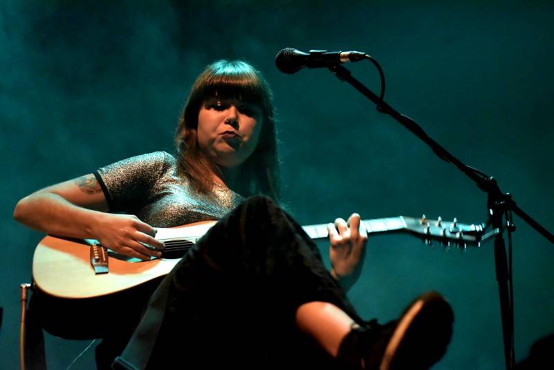 Kimmo Pohjonen Skin, zvaný Jimi Hendrix akordeonu, vystoupil v Praze se svými dcerami