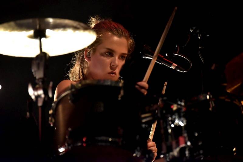 Kimmo Pohjonen Skin, zvaný Jimi Hendrix akordeonu, vystoupil v Praze se svými dcerami