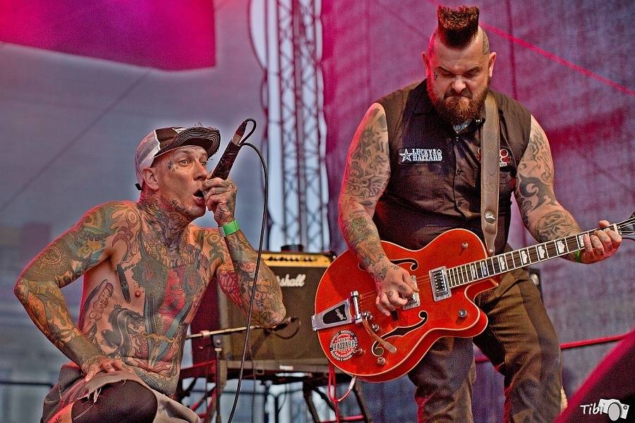 Bohnice obsadily hudební hvězdy: Na Mezi Ploty vystoupili Divokej Bill, Pipes And Pints a další